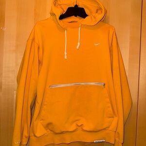 Nike Men's Dri-Fit Yellow Hoodie